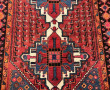 Tapis en laine points noués, 132 x 224 c