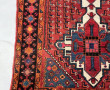 Tapis en laine points noués, 132 x 224 c