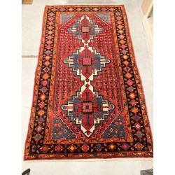 Tapis en laine points noués, 132 x 224 c