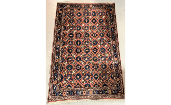 IRAN Varamin - Tapis laine points noués,