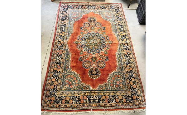 TABRIZ - Tapis en laine points noués, 28