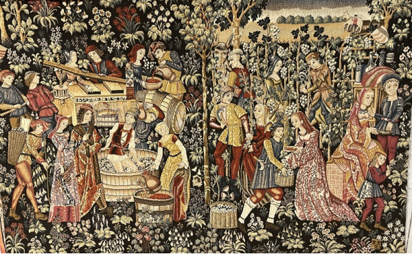 Tapisserie d'Halluin - Tenture au point 