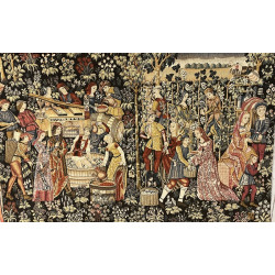 Tapisserie d'Halluin - Tenture au point 