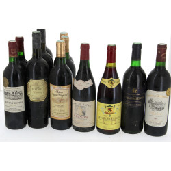FOND DE CAVE - Lot de 12 bouteilles dont