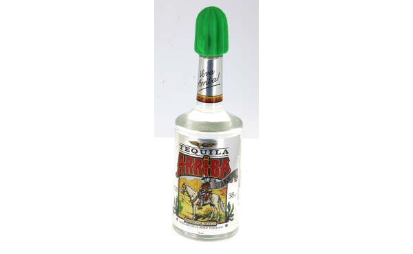 1 B TEQUILA silver ARRIBA 38%, bouchon e