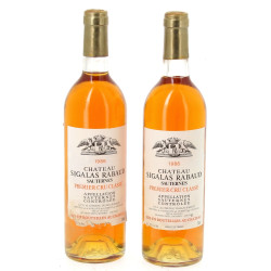 SAUTERNES 1er cru - 2 B Ch SIGALAS RABAU