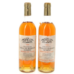 SAUTERNES 1er cru - 2 B Ch SIGALAS RABAU