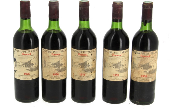 5 B Ch PETIT-VILLAGE 1976 Pomerol