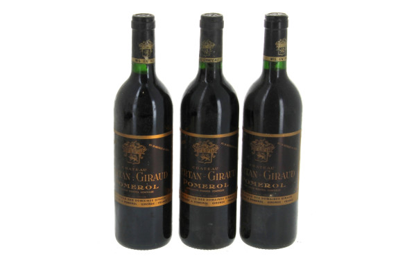 3 B Ch CERTAN GIRAUD 1989 Pomerol