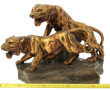 Pierre BALESTRA (XIXè-Xxè) "Lionnes chas