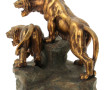 Pierre BALESTRA (XIXè-Xxè) "Lionnes chas