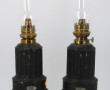 Paire de lampes à pétrole dites "modérat