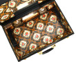 Valisette de voyage vintage en cuir noir