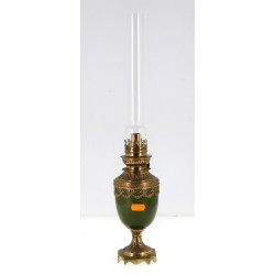 Petite lampe à pétrole ancienne, corps e