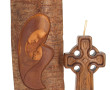 BOTERF - Sculpture sur bois "Vierge à l'