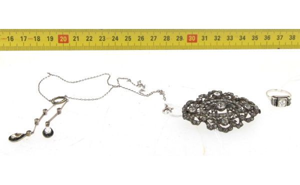 Bijoux ART DECO - Collier ancien en arge