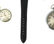 Lot de 7 montres dont une boîtier argent