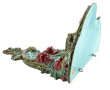 Console d'applique en barbotine dans les