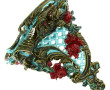 Console d'applique en barbotine dans les