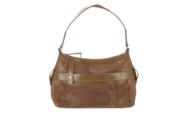 LANCEL Paris - Sac de dame à anse en cui