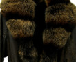 YVES SALOMON - Manteau de dame col renar