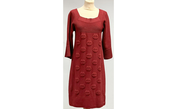 SONIA RYKIEL - Robe "bouches" en laine r