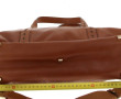 POURCHET - Sac de dame en cuir camel, 2 