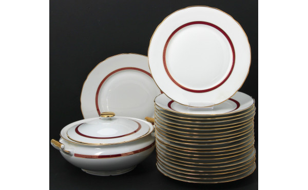 LIMOGES et Porcelaine de SOLOGNE - Servi