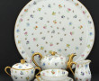 LIMOGES - Tête à tête en porcelaine blan