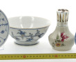 Lot comprenant une coupelle en WEDGWOOD,