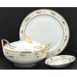 LIMOGES - Service de table en porcelaine