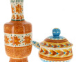 KERCY Quimper - Vase (H 38,5 cm) et caqu