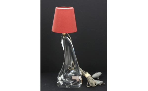 DAUM France - Pied de lampe en cristal s