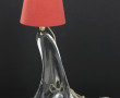 DAUM France - Pied de lampe en cristal s