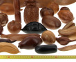 AFRIQUE - Ensemble de fruits en bois scu