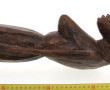 Statuette africaine en bois sculpté, H 5
