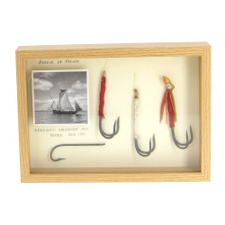 Thème MARINE - Cadre vitrine souvenir de