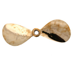 Thème MARINE - Hélice en bronze à deux p
