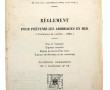 Thème MARINE - "Règlement pour prévenir 