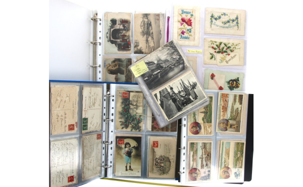 Lot de cartes publicitaires anciennes (p