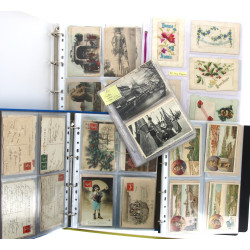 Lot de cartes publicitaires anciennes (p