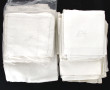 Lot de linge ancien comprenant une nappe