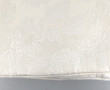Dessus de lit en tissu gauffré crème déc