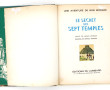 BOB MORANE - "Le secret des 7 temples", 