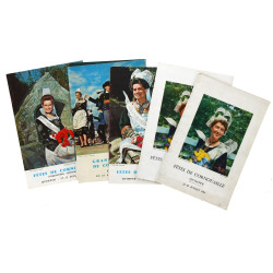 6 programmes des Fêtes de Cornouailles 1