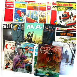 BD - Lot de 20 BD variées rigides