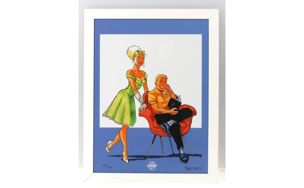 DOUBLE M - Sérigraphie, signée Meynet, t