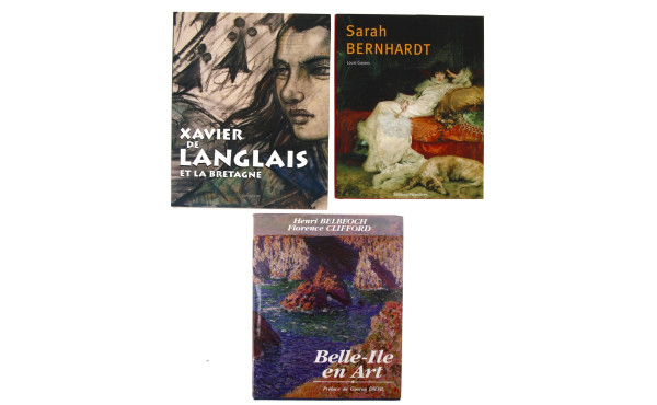 Lot de 3 livres : "Xavier de Langlais et