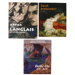 Lot de 3 livres : "Xavier de Langlais et