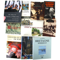 BRETAGNE - Carton de livres modernes